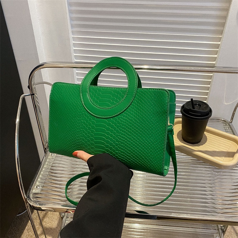 Túi Đeo Vai / Kẹp Nách Hình Vuông Màu Trơn Nhỏ Xinh Cổ Điển Thời Trang Cho Nữ 2023