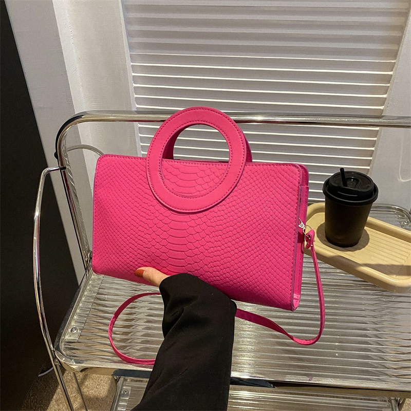 Túi Đeo Vai / Kẹp Nách Hình Vuông Màu Trơn Nhỏ Xinh Cổ Điển Thời Trang Cho Nữ 2023