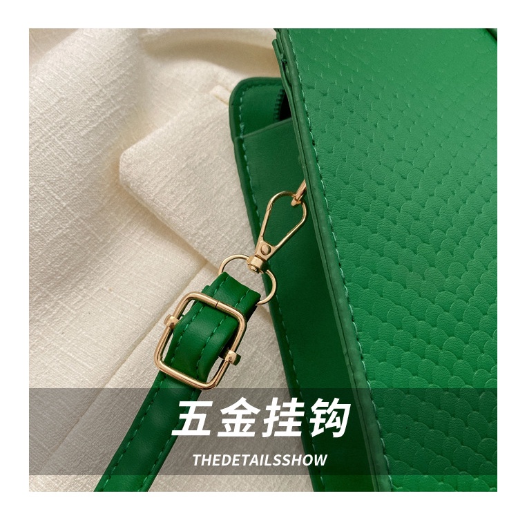 Túi Đeo Vai / Kẹp Nách Hình Vuông Màu Trơn Nhỏ Xinh Cổ Điển Thời Trang Cho Nữ 2023