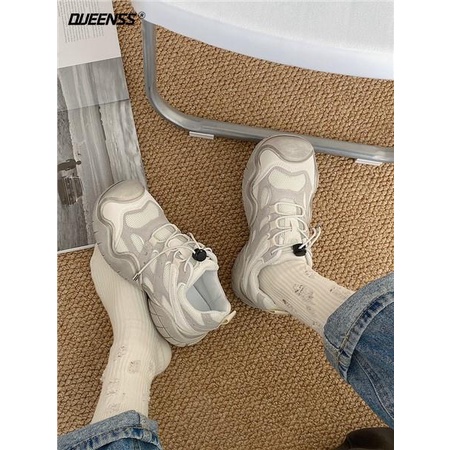 Giày Sneaker Đế Dày Mẫu Mới 2023 Phong Cách Chú Hề Dễ Thương Cho Nữ