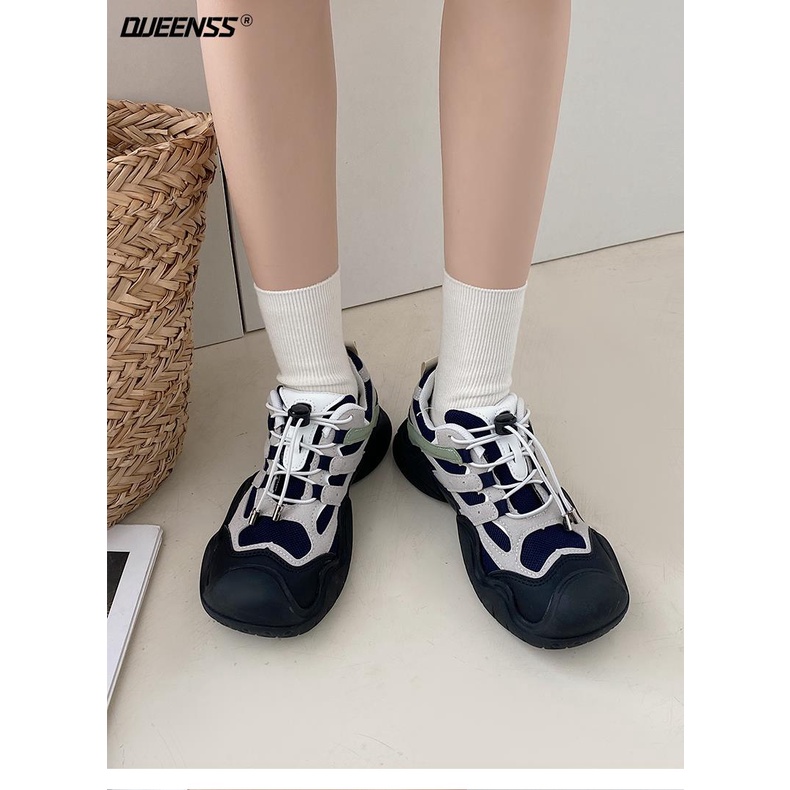 Giày Sneaker Đế Dày Mẫu Mới 2023 Phong Cách Chú Hề Dễ Thương Cho Nữ