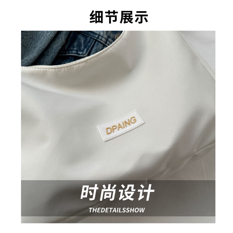 Túi Xách Đeo Vai Cỡ Lớn Chất Liệu Nylon Thời Trang Mùa Xuân 2023 Cho Nữ