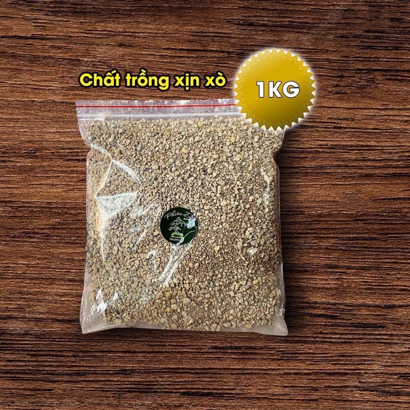 Combo 1kg Đất Akadama+1 HB 101+Keo Liền Sẹo+100g Phân Chì Nhật+10 rọ đựng phân,Trồng Cây Bonsai, Cây Cảnh Mini, Sen Đá