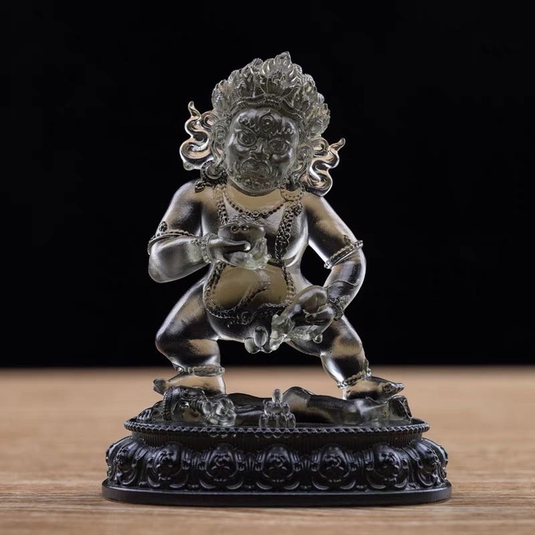 Ngũ Lộ Thần Tài lưu ly 4"