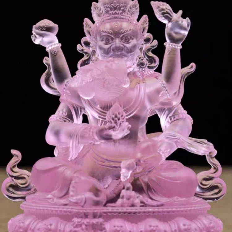 Ngũ Lộ Thần Tài lưu ly 4"