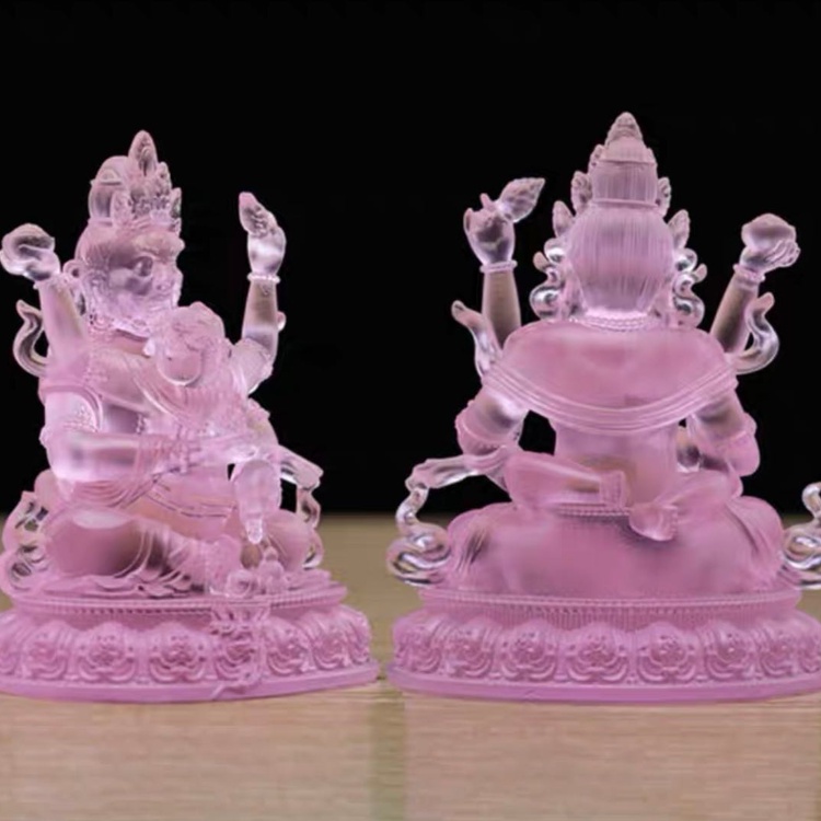 Ngũ Lộ Thần Tài lưu ly 4"
