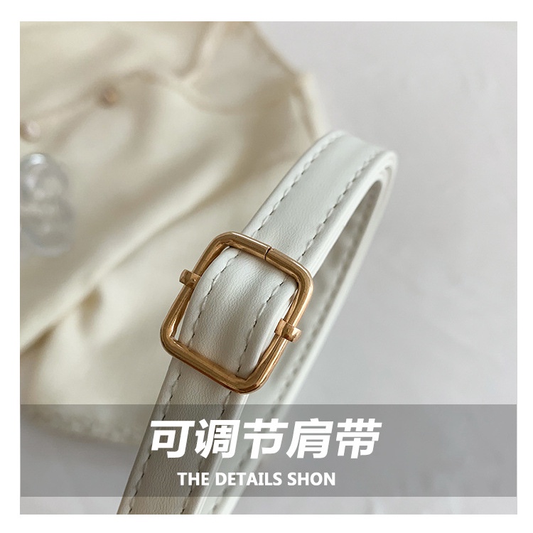 Túi Đeo Chéo Mini Hình Vuông Màu Sắc Trơn Thời Trang Mùa Xuân 2023 Dành Cho Nữ