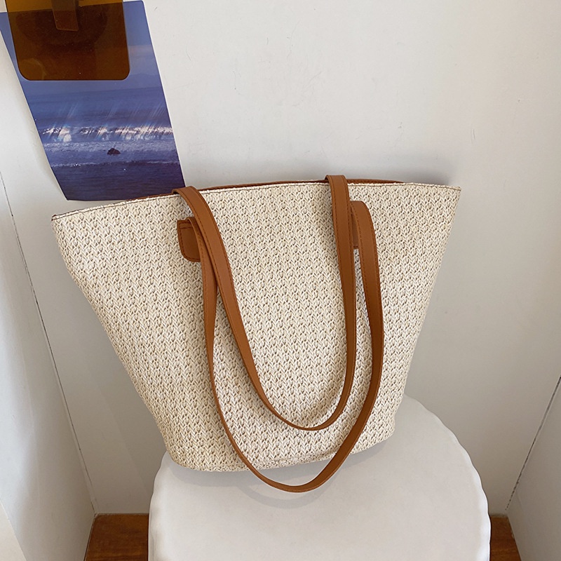 Túi Xách Đan Lát Sức Chứa Lớn Thời Trang 2023 Cho Nữ