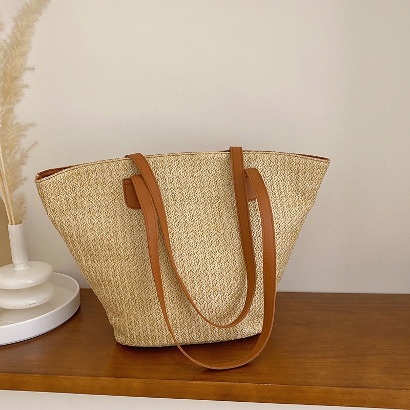 Túi Xách Đan Lát Sức Chứa Lớn Thời Trang 2023 Cho Nữ