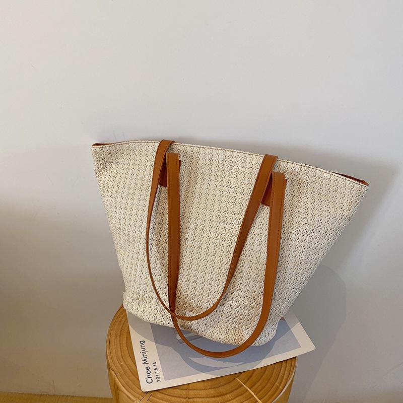 Túi Xách Đan Lát Sức Chứa Lớn Thời Trang 2023 Cho Nữ