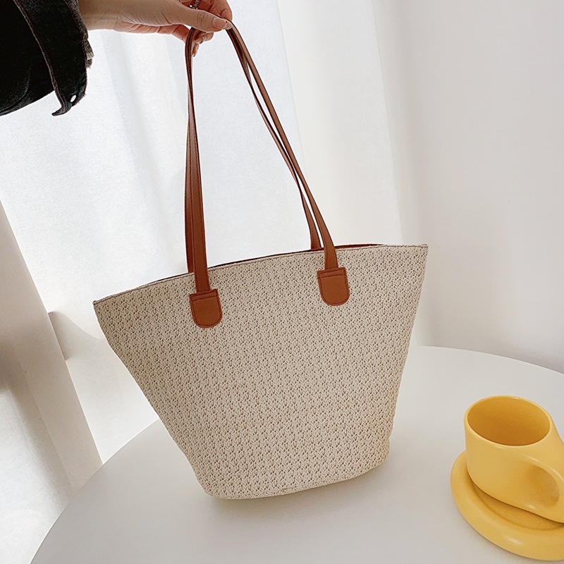 Túi Xách Đan Lát Sức Chứa Lớn Thời Trang 2023 Cho Nữ