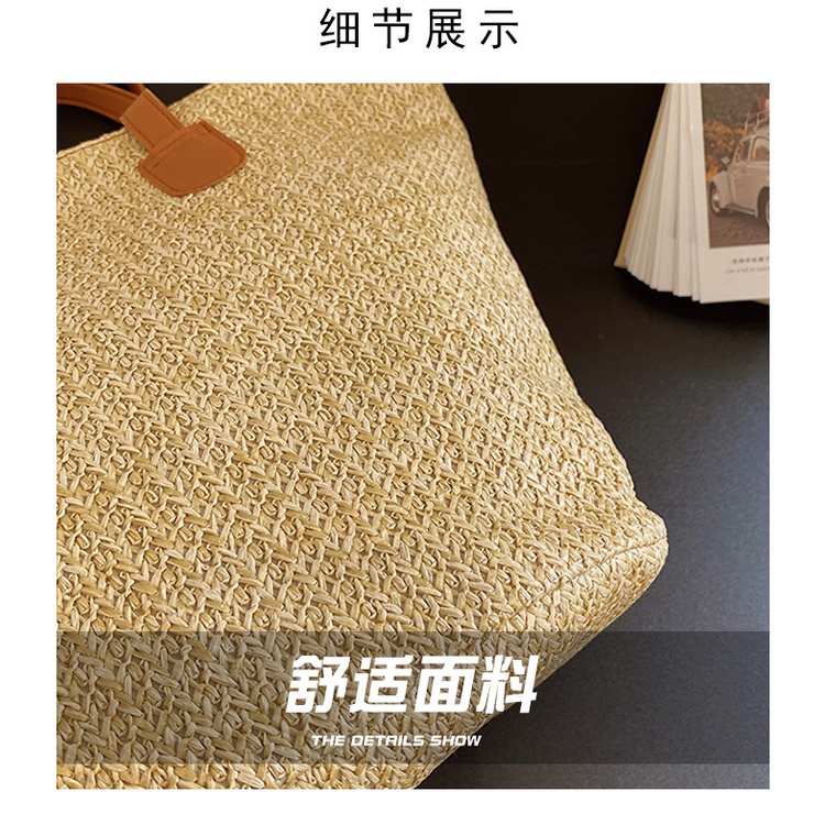 Túi Xách Đan Lát Sức Chứa Lớn Thời Trang 2023 Cho Nữ