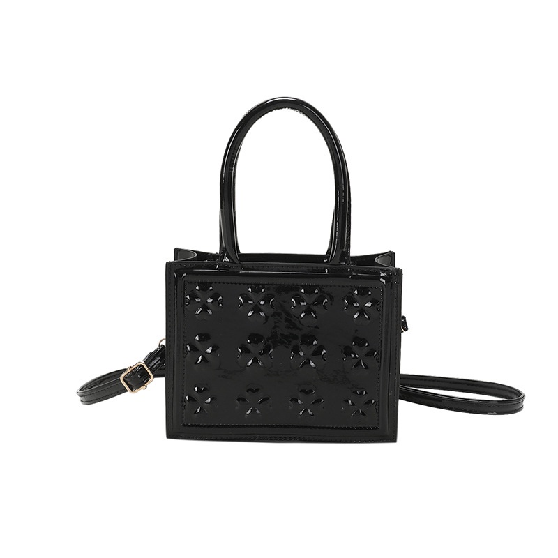 Ba Lô Đeo Vai Mini Hình Vuông Màu Trơn Dập Nổi Họa Tiết Thời Trang Mùa Xuân 2023