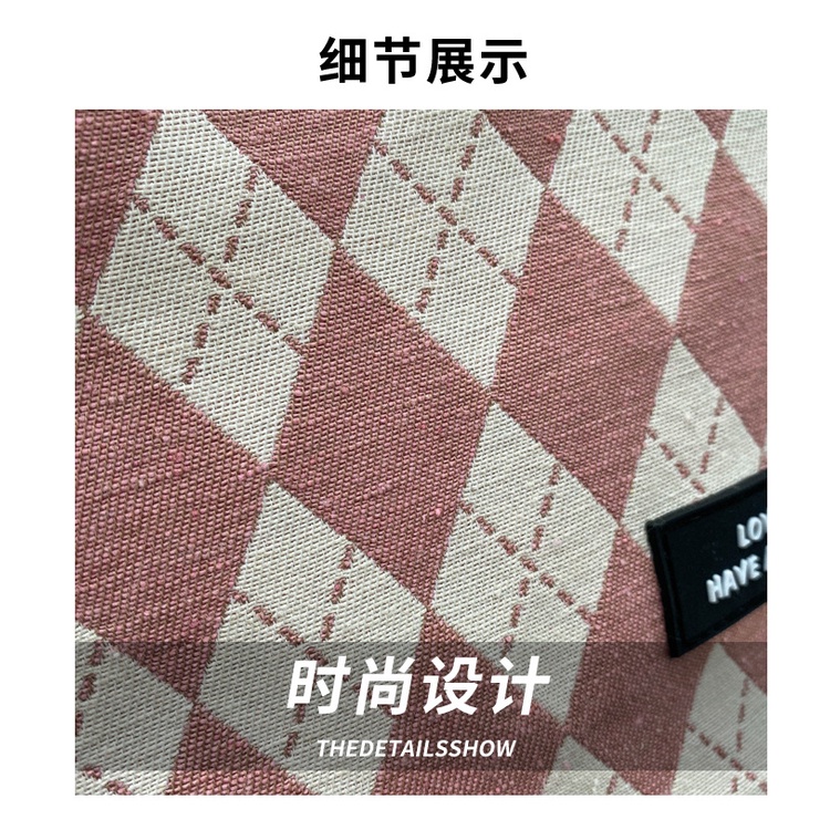 Túi Xách Đeo Vai Vải Bạt Ngăn Chứa Rộng Thời Trang Nữ