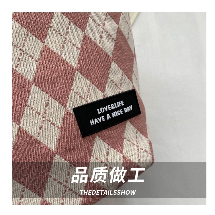 Túi Xách Đeo Vai Vải Bạt Ngăn Chứa Rộng Thời Trang Nữ