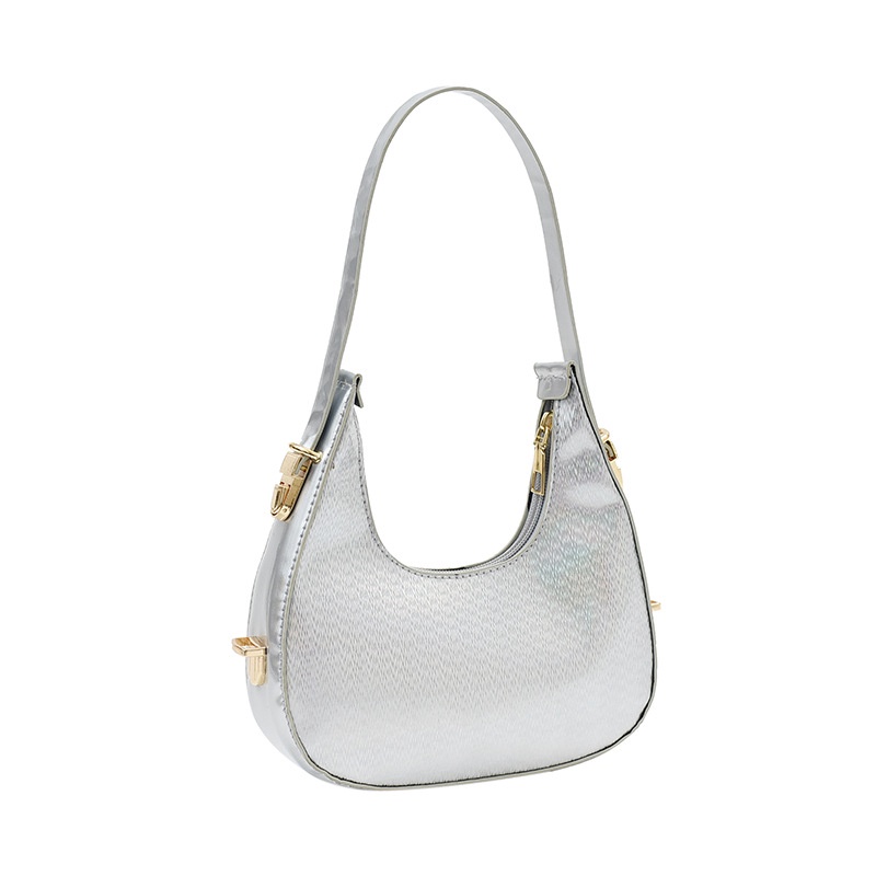 Túi Xách Đeo Vai Vân Đá Màu Trơn Kiểu Retro Thời Trang Mùa Xuân 2023 Cho Nữ