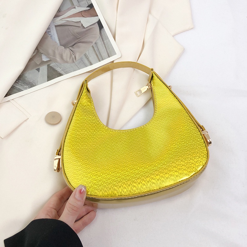 Túi Xách Đeo Vai Vân Đá Màu Trơn Kiểu Retro Thời Trang Mùa Xuân 2023 Cho Nữ