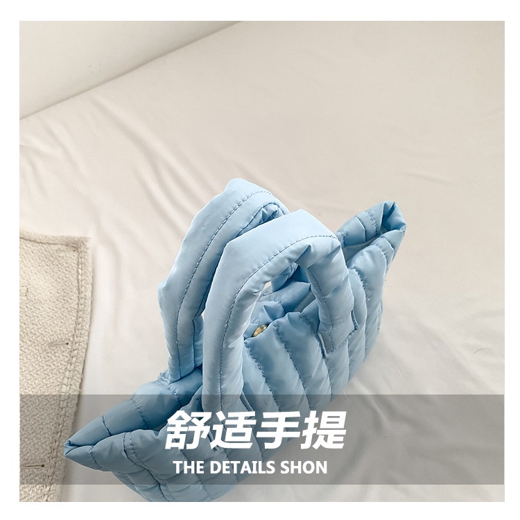 Túi Xách Cotton Cỡ Lớn Màu Trơn Thời Trang Xuân Hè 2023 Cho Nữ