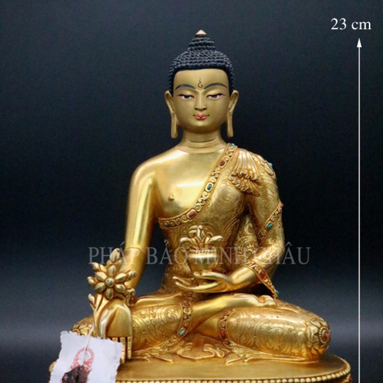 TƯỢNG 24CM ĐỒNG NEPAL DÒNG SHAKYA