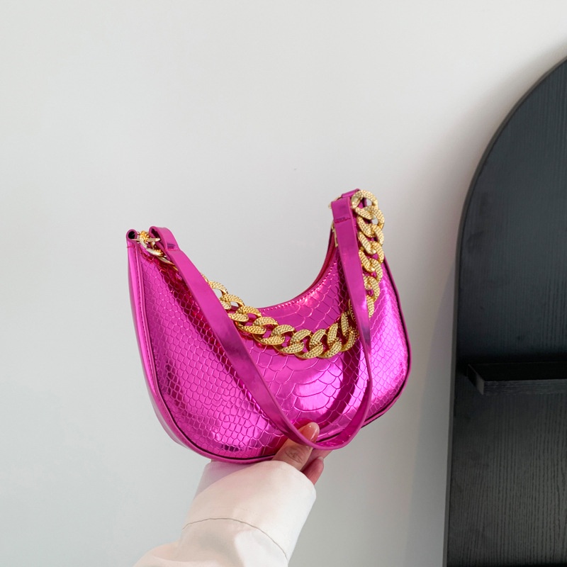 Túi Đeo Vai Mini Họa Tiết Da Cá Sấu Thời Trang Xuân Hè 2023 Cho Nữ