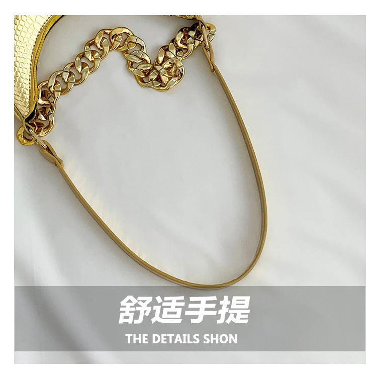 Túi Đeo Vai Mini Họa Tiết Da Cá Sấu Thời Trang Xuân Hè 2023 Cho Nữ