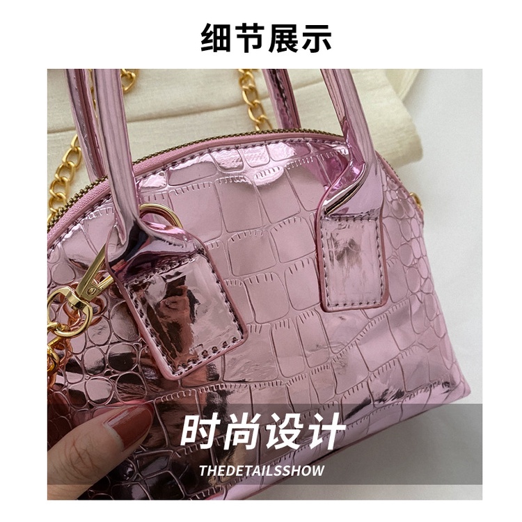 Túi Đeo Vai Màu Trơn Cỡ Nhỏ Thời Trang Mùa Xuân 2023 Sang Trọng Cho Nữ