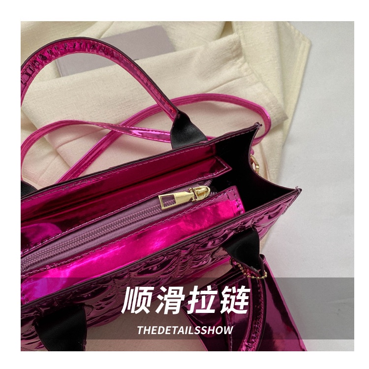 Túi Xách Đeo Vai Hình Vuông Cỡ Nhỏ Đính Kim Cương Giả Độc Đáo Thời Trang Xuân Hè 2023 Cho Nữ