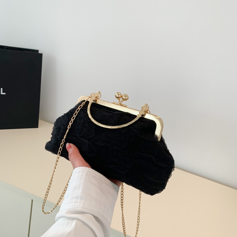 Túi Xách Đeo Vai Phối Dây Xích Thời Trang Mùa Xuân 2023 Dành Cho Nữ