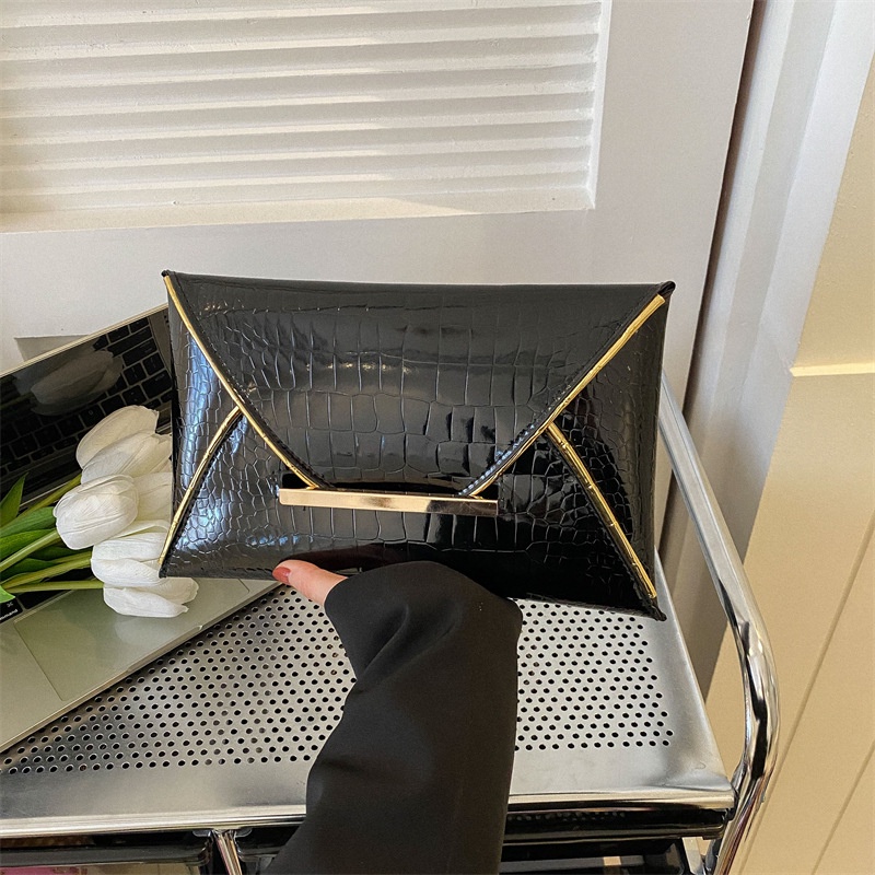 Túi Cầm Tay Màu Trơn Đơn Giản Thời Trang Âu Mỹ 2023 Cho Nữ