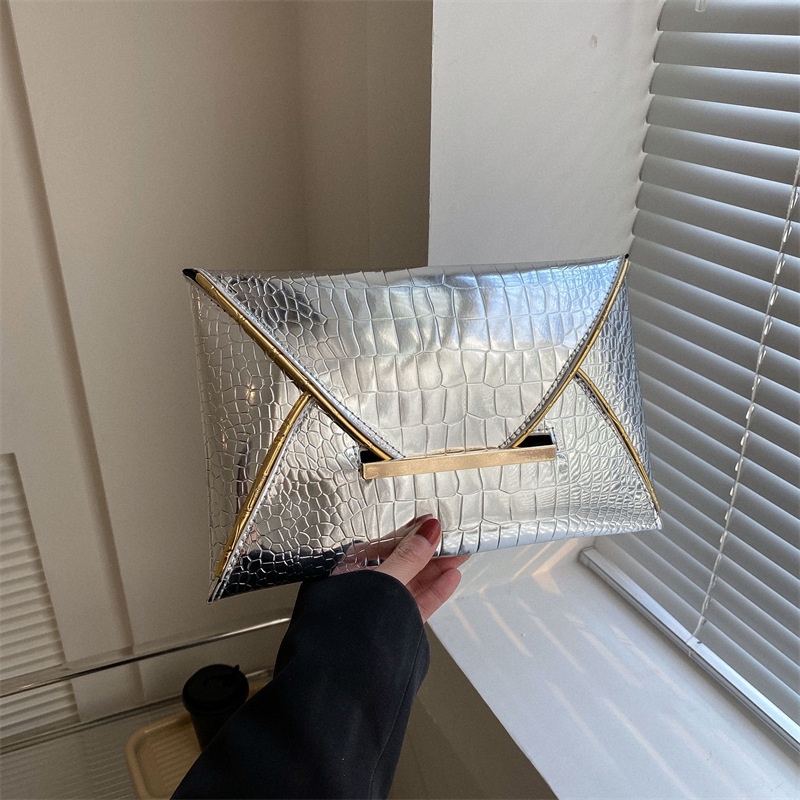 Túi Cầm Tay Màu Trơn Đơn Giản Thời Trang Âu Mỹ 2023 Cho Nữ