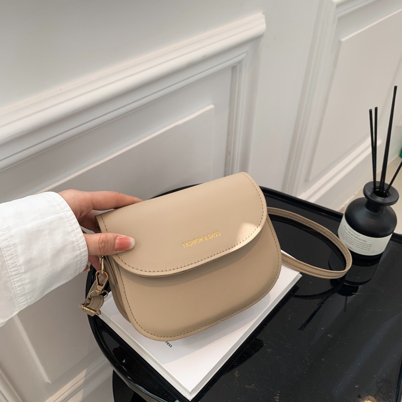 Túi Đeo Chéo Màu Trơn Đơn Giản Thời Trang Mùa Xuân 2023 Dành Cho Nữ