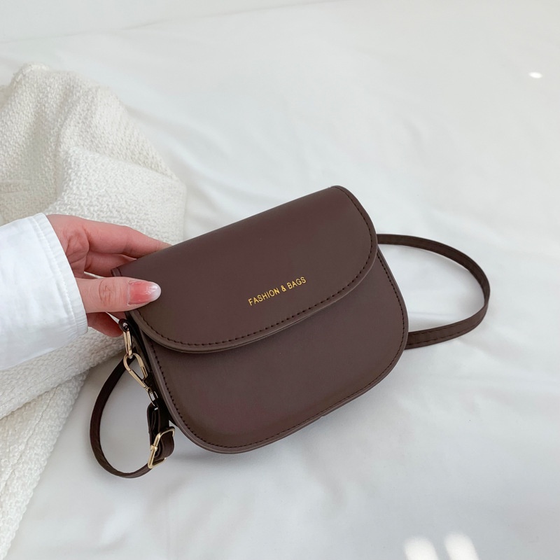 Túi Đeo Chéo Màu Trơn Đơn Giản Thời Trang Mùa Xuân 2023 Dành Cho Nữ