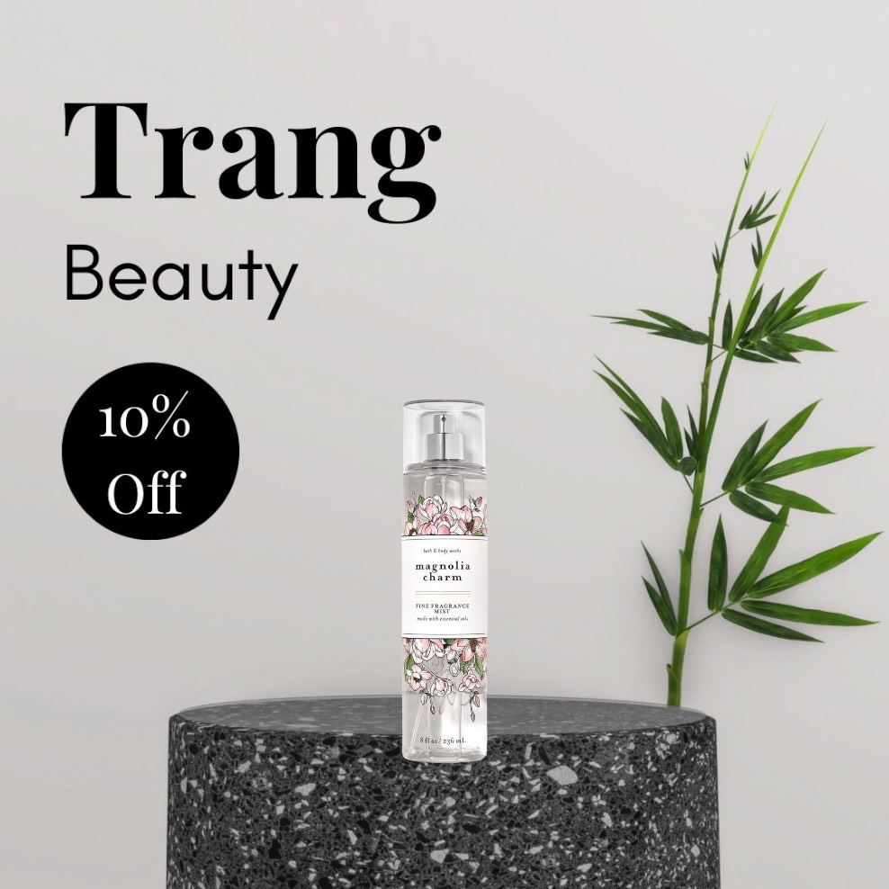 Xịt thơm toàn thân body mist Magnolia Charm - Bath & Body Works