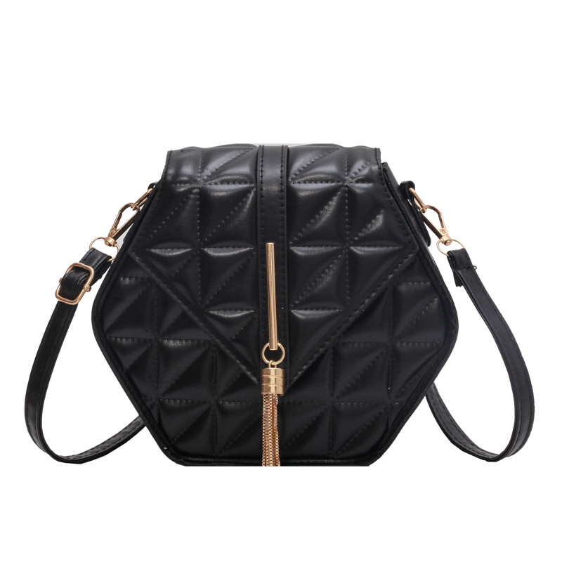 Túi Đeo Chéo Hình Vuông Nhỏ Màu Trơn Đơn Giản Thời Trang 2023 Cho Nữ