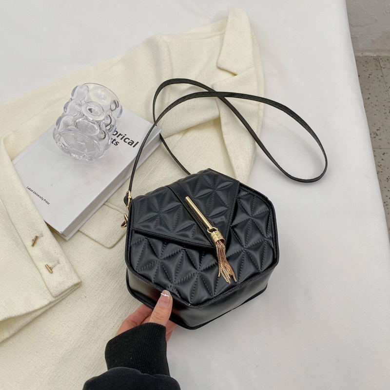 Túi Đeo Chéo Hình Vuông Nhỏ Màu Trơn Đơn Giản Thời Trang 2023 Cho Nữ