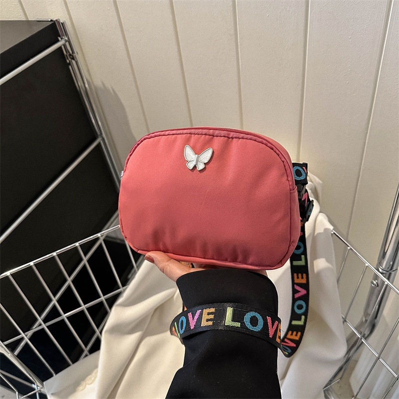 Túi Đeo Chéo Mini Hình Vuông Màu Trơn Phong Cách Hàn Quốc Thời Trang Mùa Xuân 2023