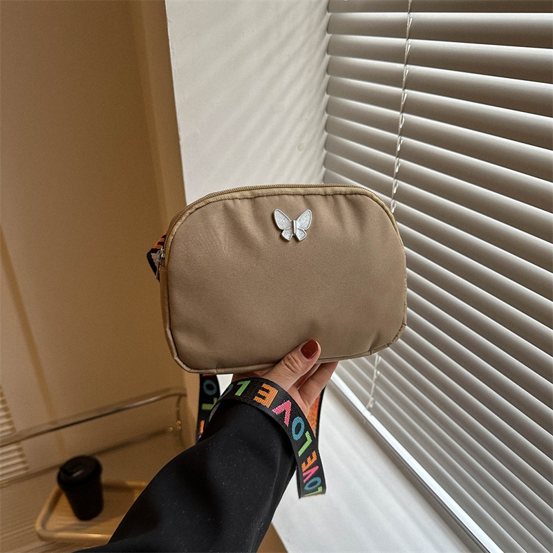 Túi Đeo Chéo Mini Hình Vuông Màu Trơn Phong Cách Hàn Quốc Thời Trang Mùa Xuân 2023