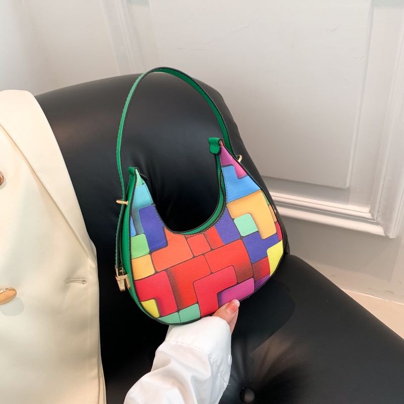 Túi Xách Đeo Chéo Vai Màu Sắc Tương Phản Thời Trang Mùa Xuân 2023