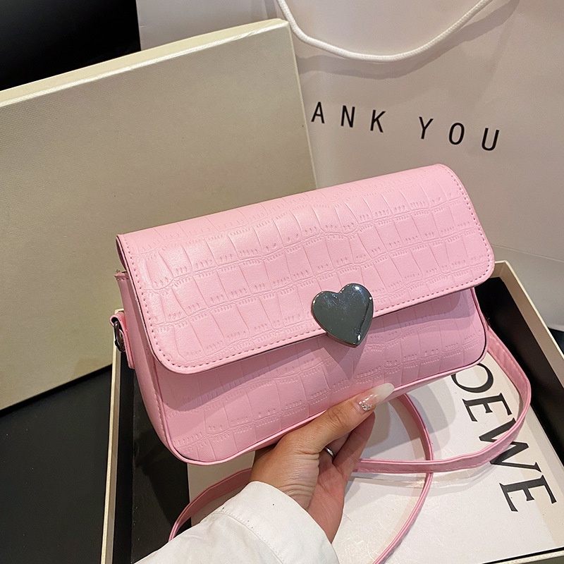 Túi Xách Đeo Vai Mini Hình Vuông Phối Dây Xích Thời Trang Mùa Xuân Dành Cho Nữ