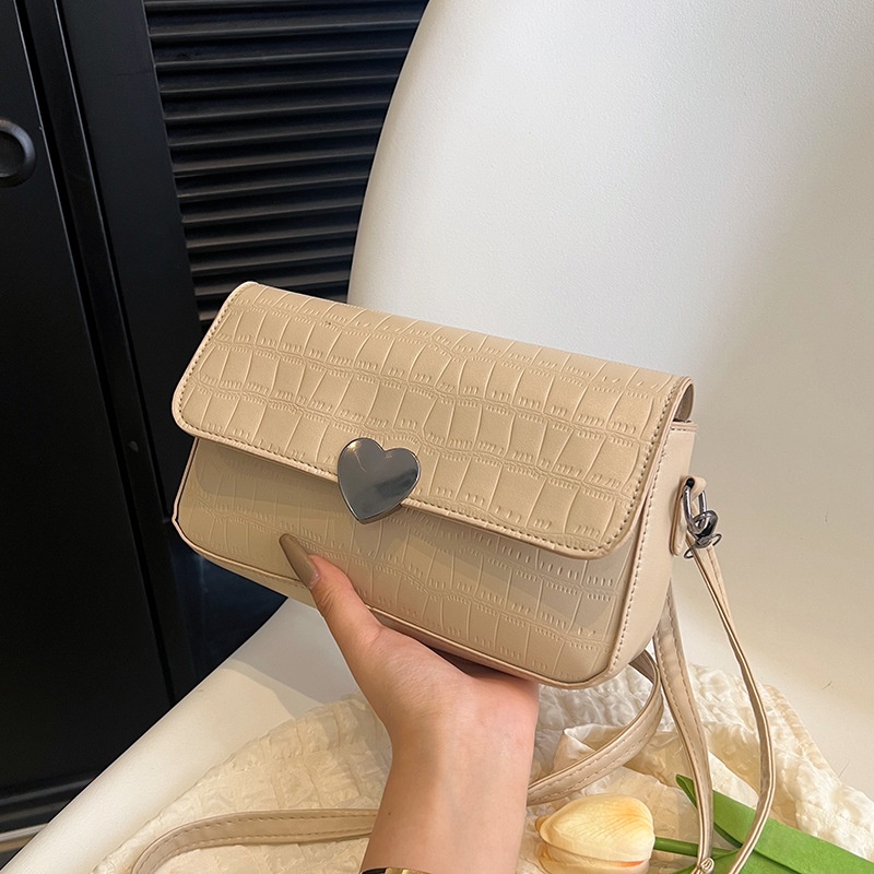 Túi Xách Đeo Vai Mini Hình Vuông Phối Dây Xích Thời Trang Mùa Xuân Dành Cho Nữ