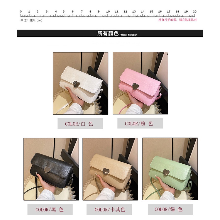 Túi Xách Đeo Vai Mini Hình Vuông Phối Dây Xích Thời Trang Mùa Xuân Dành Cho Nữ