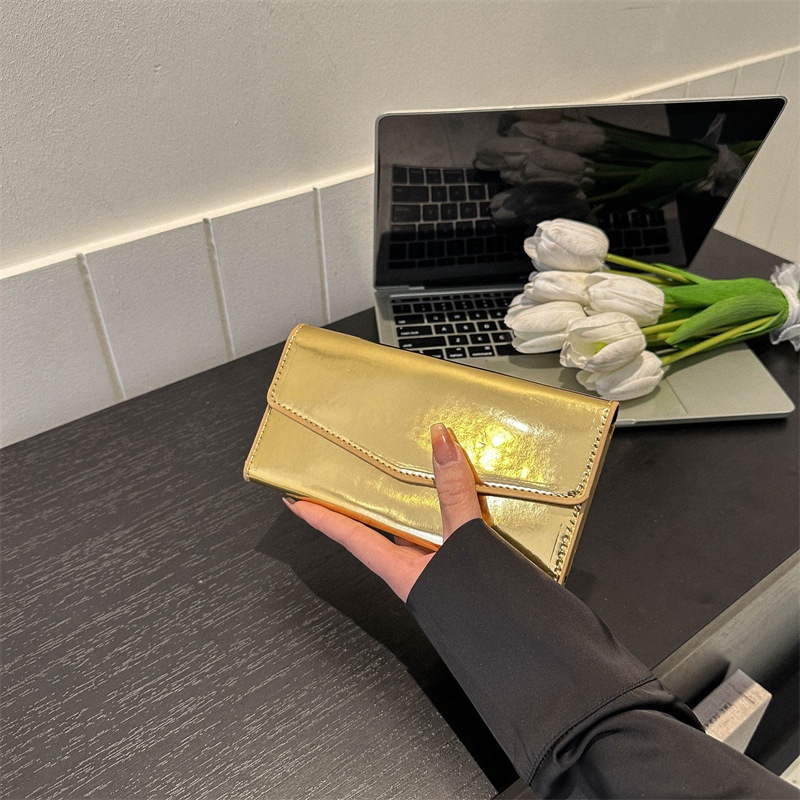 Ví Dài Cầm Tay Cỡ Lớn Phong Cách Hàn Quốc Cho Nữ