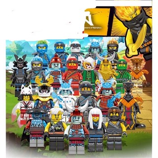 Bộ Minifigures Combo 24 nhân vật Ninjago Samurai băng hồ ly DG 002