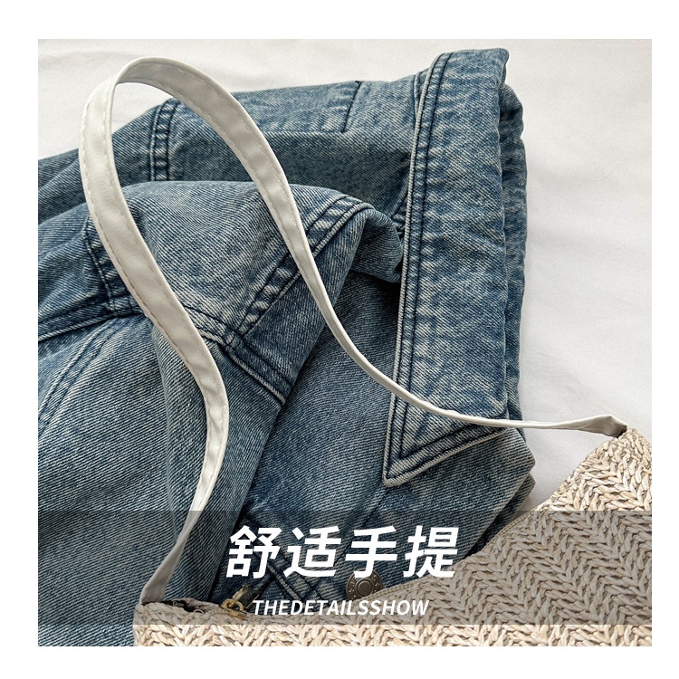 Túi Xách Đeo Vai Đan Cói Phong Cách Hàn Quốc Cổ Điển Thời Trang Mùa Xuân 2023 Dành Cho Nữ