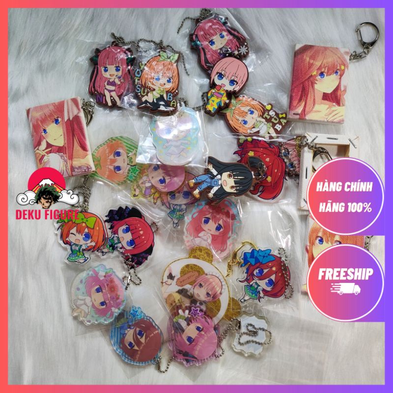 Móc khóa GOTOUBUN NO HANAYOME GOODS