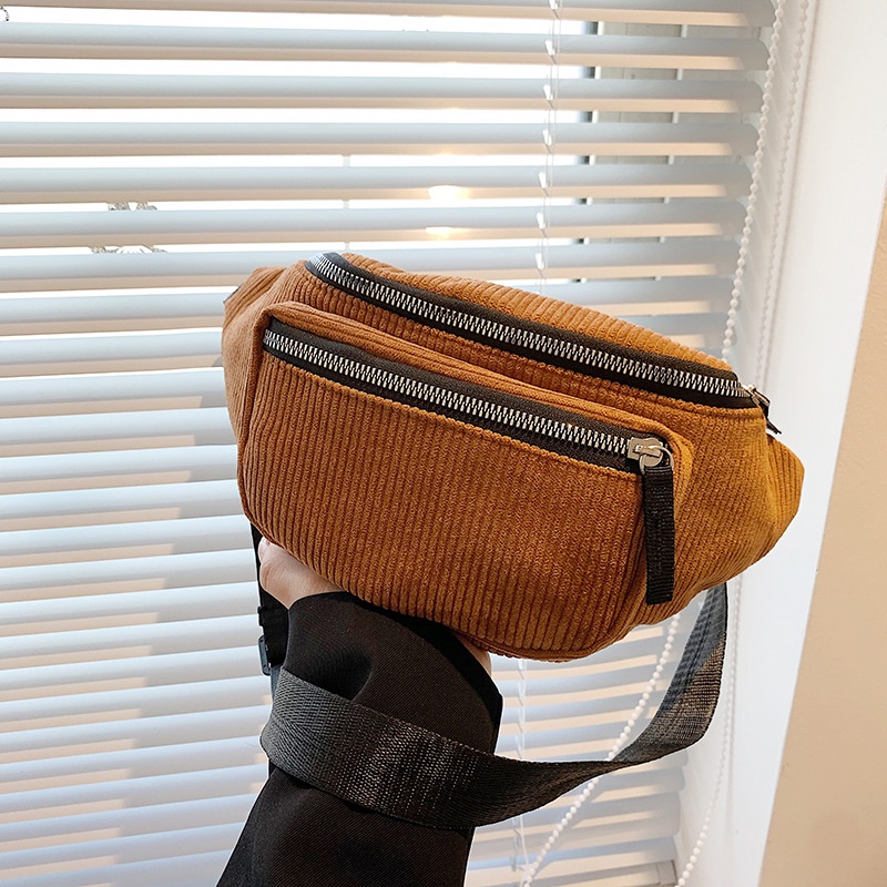 Túi Đeo Chéo Ngực Cỡ Nhỏ Vải Nhung Kiểu Retro Hàn Quốc Thời Trang 2023 Cho Nữ