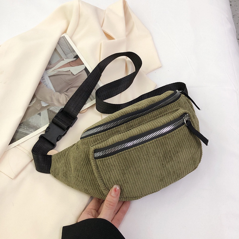 Túi Đeo Chéo Ngực Cỡ Nhỏ Vải Nhung Kiểu Retro Hàn Quốc Thời Trang 2023 Cho Nữ