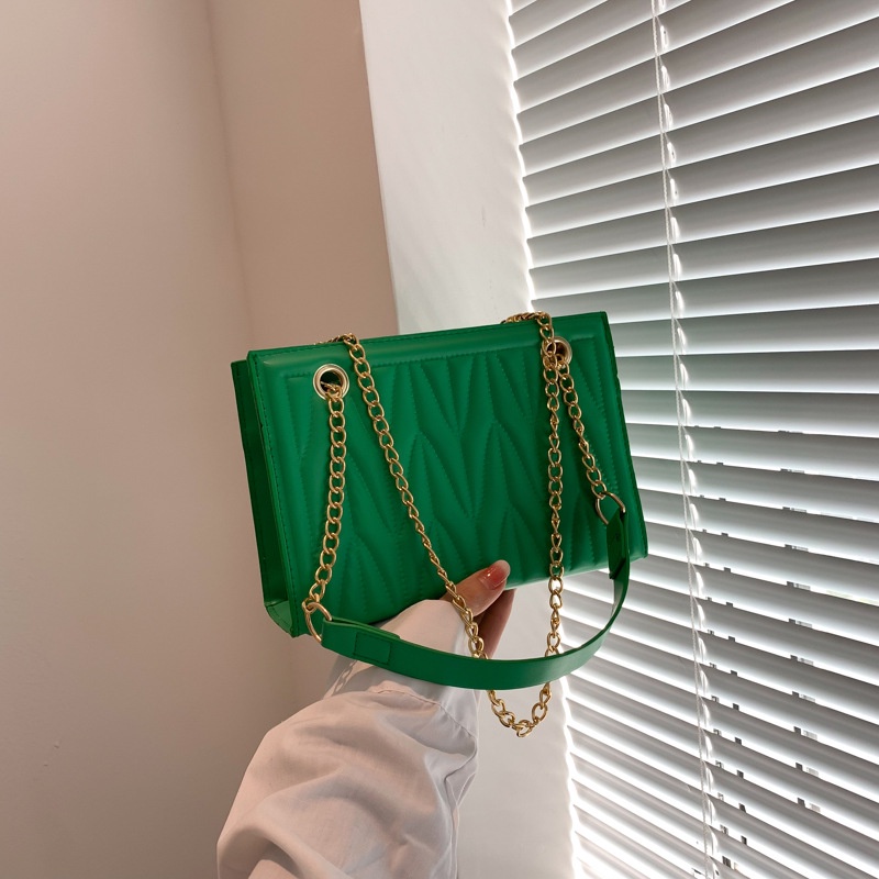 Túi Tote Đeo Vai / Kẹp Nách Cỡ Lớn Phối Dây Xích Thời Trang 2023 Cho Nữ