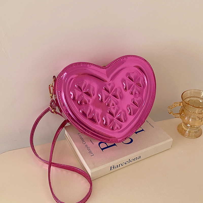 Túi Xách Đeo Vai Hình Trái Tim Thời Trang Mùa Xuân 2023 Dành Cho Nữ