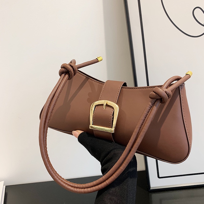 Túi Đeo Vai Màu Trơn Cỡ Nhỏ Thời Trang 2023 Cho Nữ